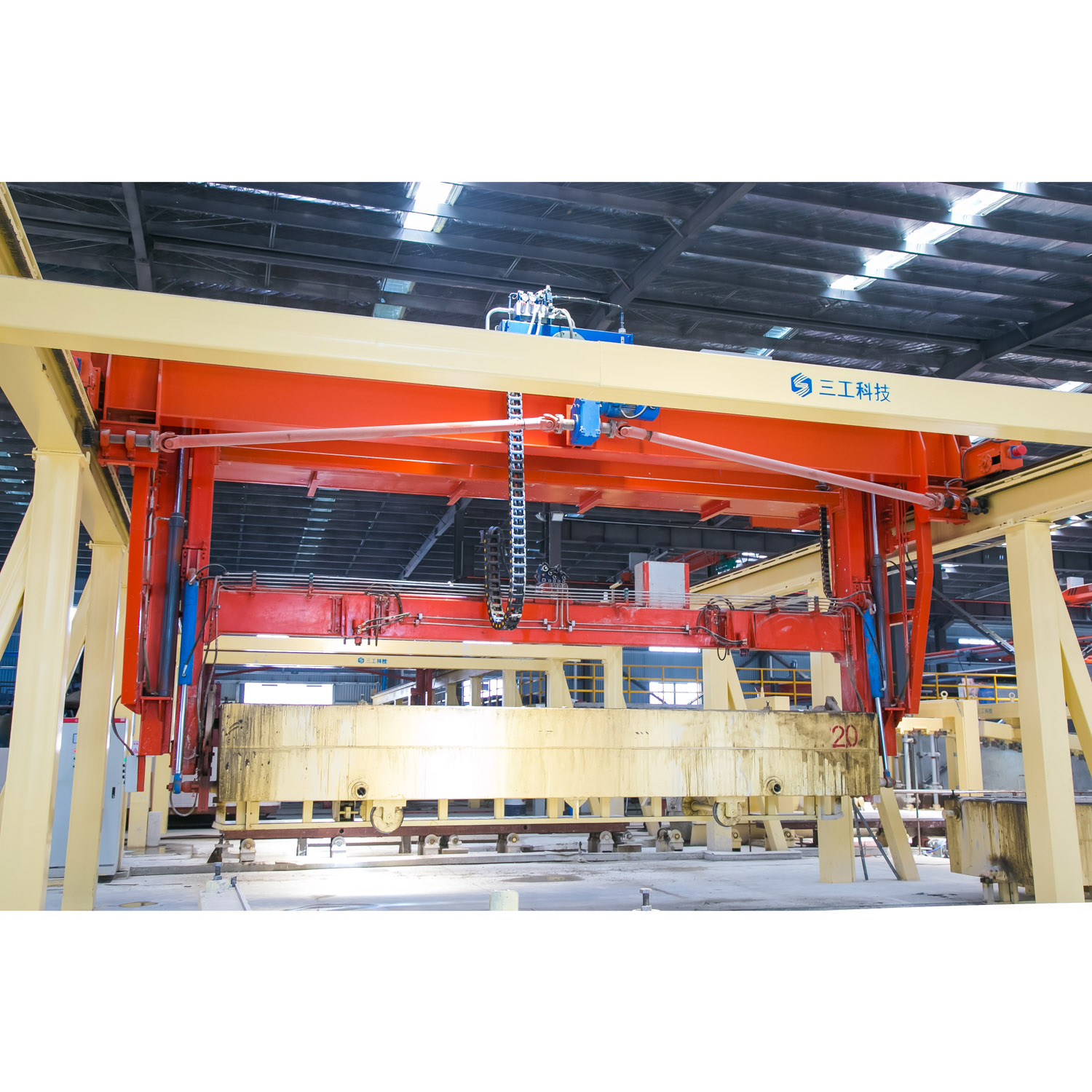 Aerated brick equipment production line construction can be selected in winter